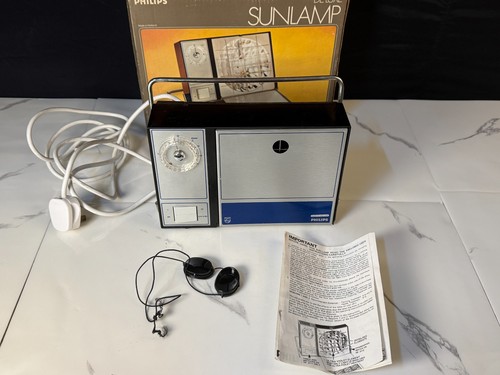 Vintage philips deluxe sunlamp - philips,