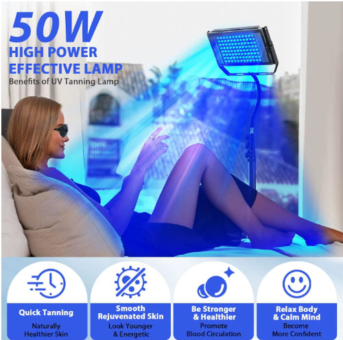 Led facial tanning lamp sun - led,