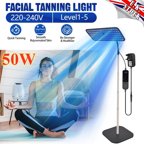 50w facial tanning light full - facial,