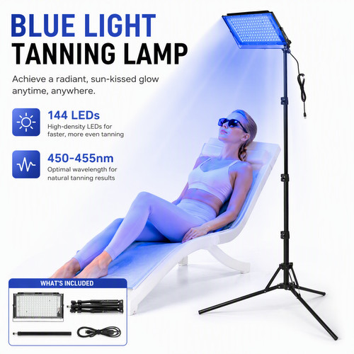 144 leds facial tanning lamp - facial,